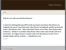Tablet Screenshot of alanbarnes.com